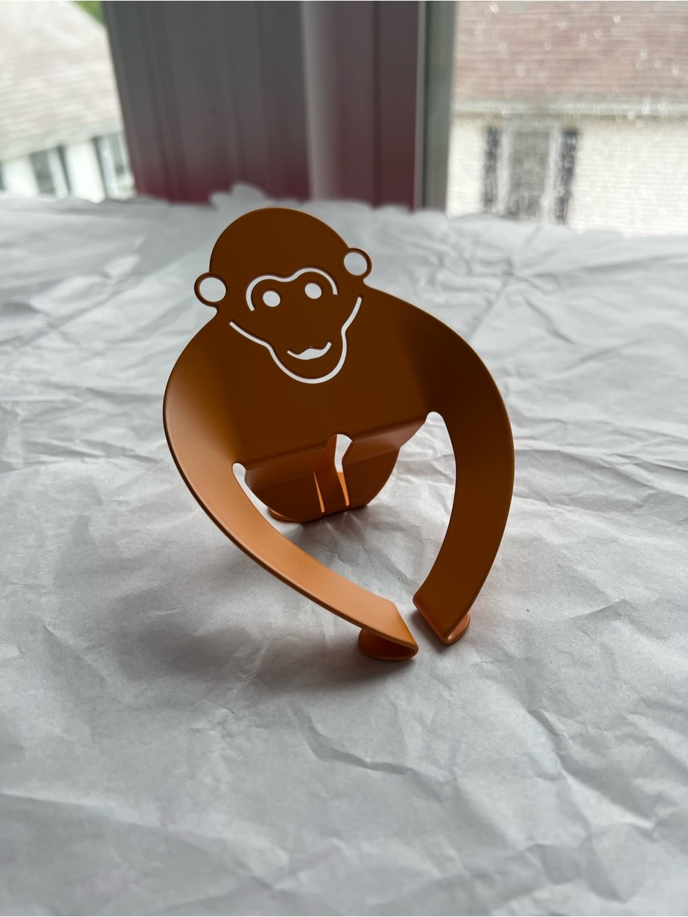 NIB Alessi Monkey Gori figurine authentic collectible AG05 O colored steel